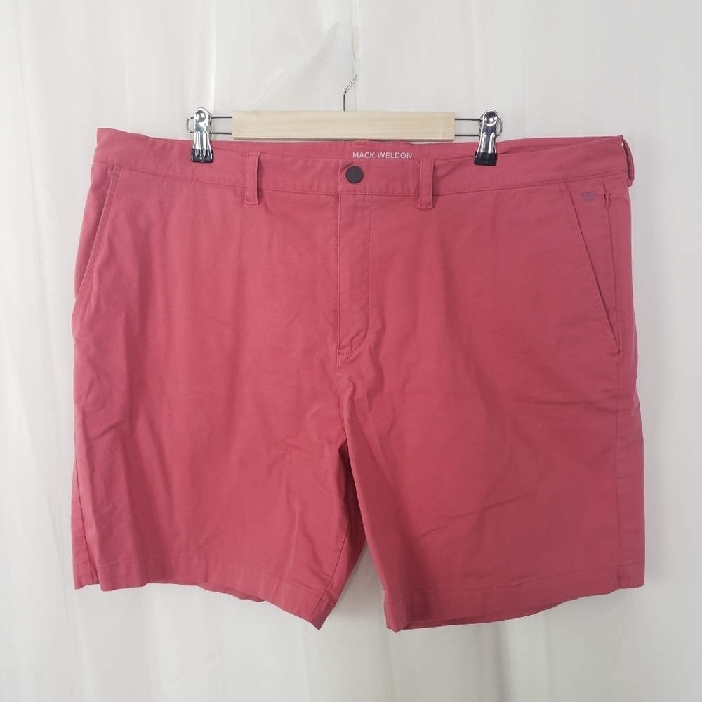Mack Weldon coral chino Golf shorts size 40
